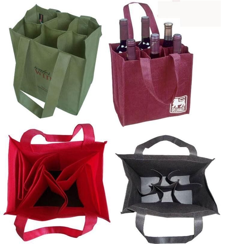 SKU: YORKN26249 Wine Tote Bag With Divider